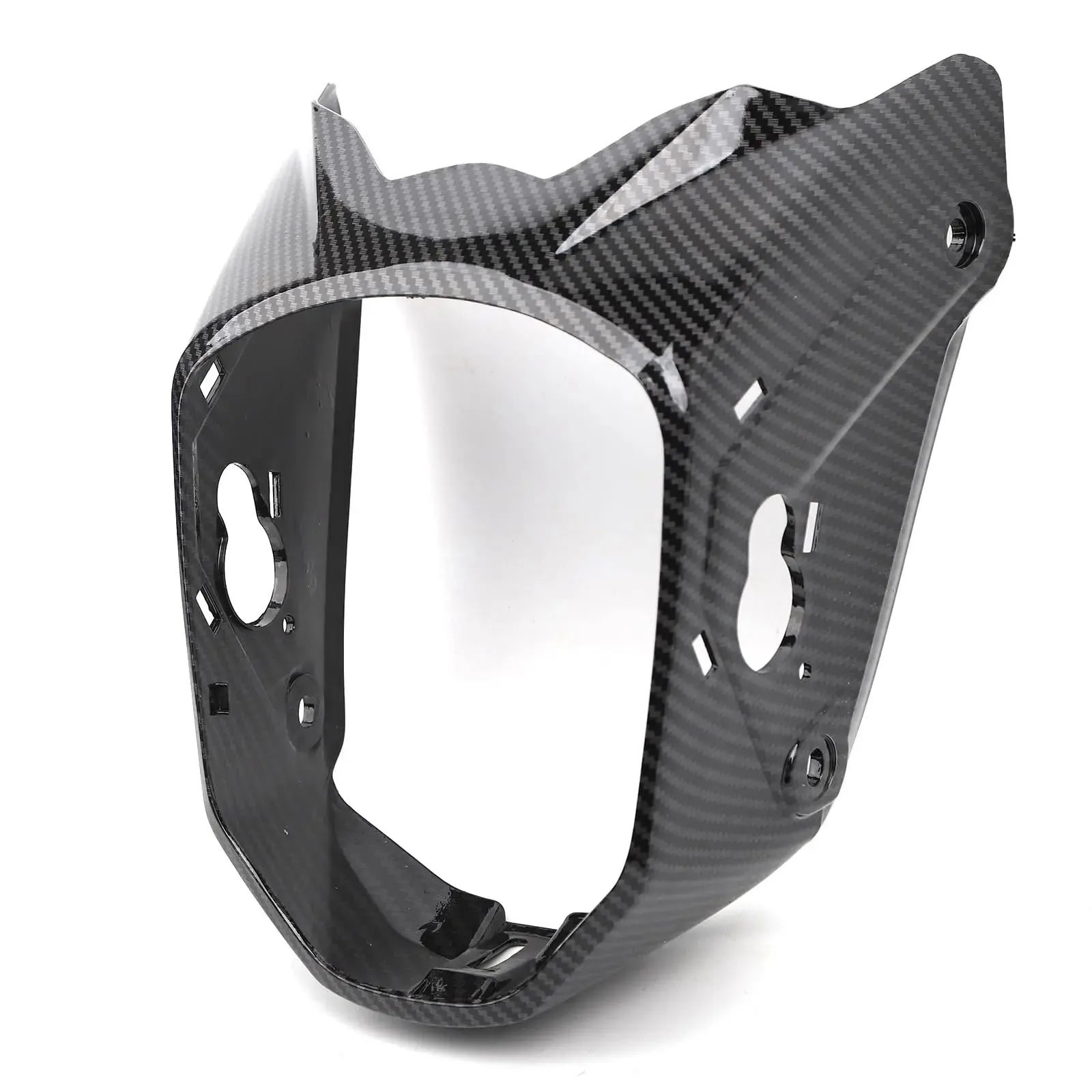 

Motorcycle Black Headlight Cover Fit For Honda Grom Msx125 SF 2013-2016 Fairings Kit Parts quality ABS plastic material