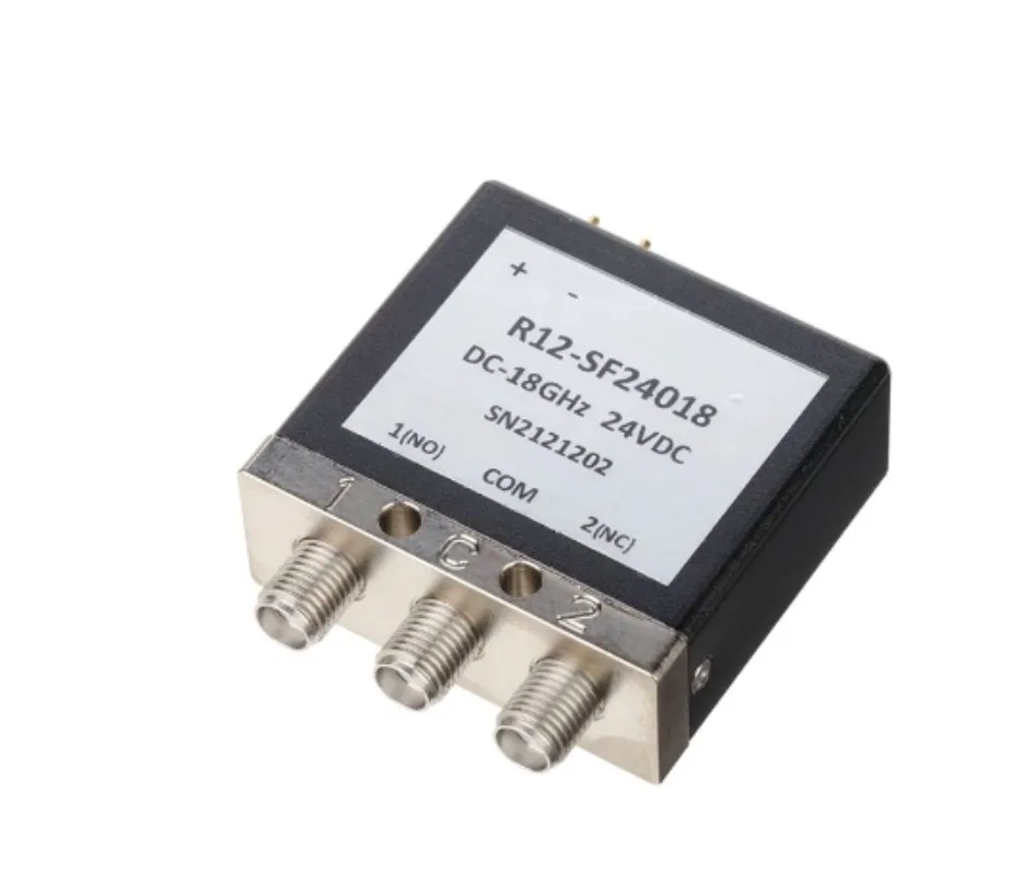 12V/24V R-F Coaxial Swi-tch SMA SPDT Mechanical Relay DC-18GHz