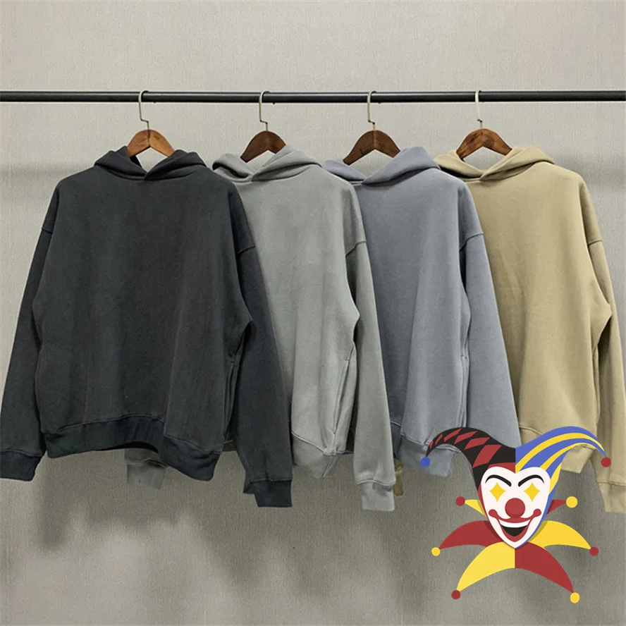 

Oversize SEASON 6 Hoodie Men Women 1:1 High Quality Wash KANYE West Hoodie Fleece DRAKE Pullover Solid Season Sweatshirts