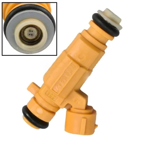 Imagen 2 del producto Inyectores de combustible de 4 piezas, para CITROEN C3 NEMO FIAT FIORINO QUBO PEUGEOT 206 207 BIPPER 0280156427, 9684827280