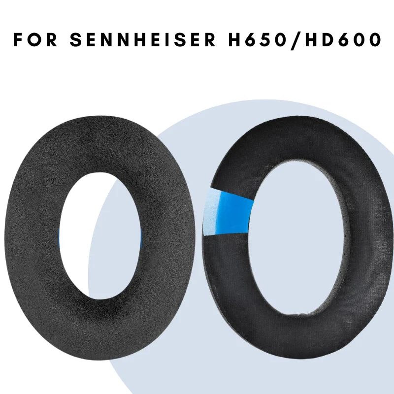 For Sennheiser hd650/HD600 / HD660S/HD545 / HD525 / HD535 / HD565 headphones mat, silicone headphone pad