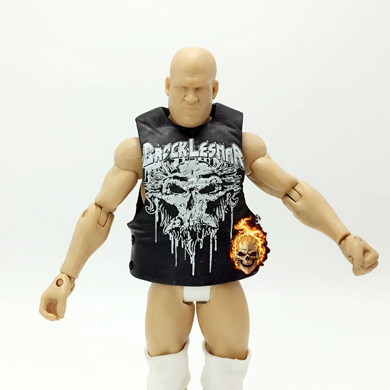 정품 레슬러 의류 인형 액세서리 코트 로브 망토 조끼 액션 피규어 컬렉션 관절 액세서리 가동형 인형 장난감 5