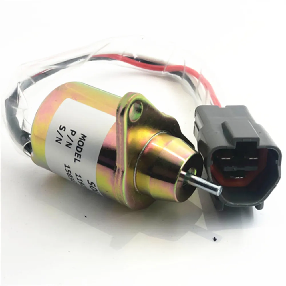 For YANMAR 4TNV94/98 for HYUNDAI R55 80 60 Excavator Engine Stop Solenoid Valve Switch Excavator Accessories