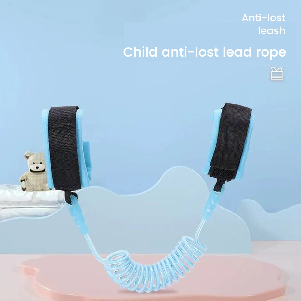 

Anti Lost Safety Wrist Link Child Safety Harness Strap Rope Leash Walking Hand Belt Band Wristband(1.5m )