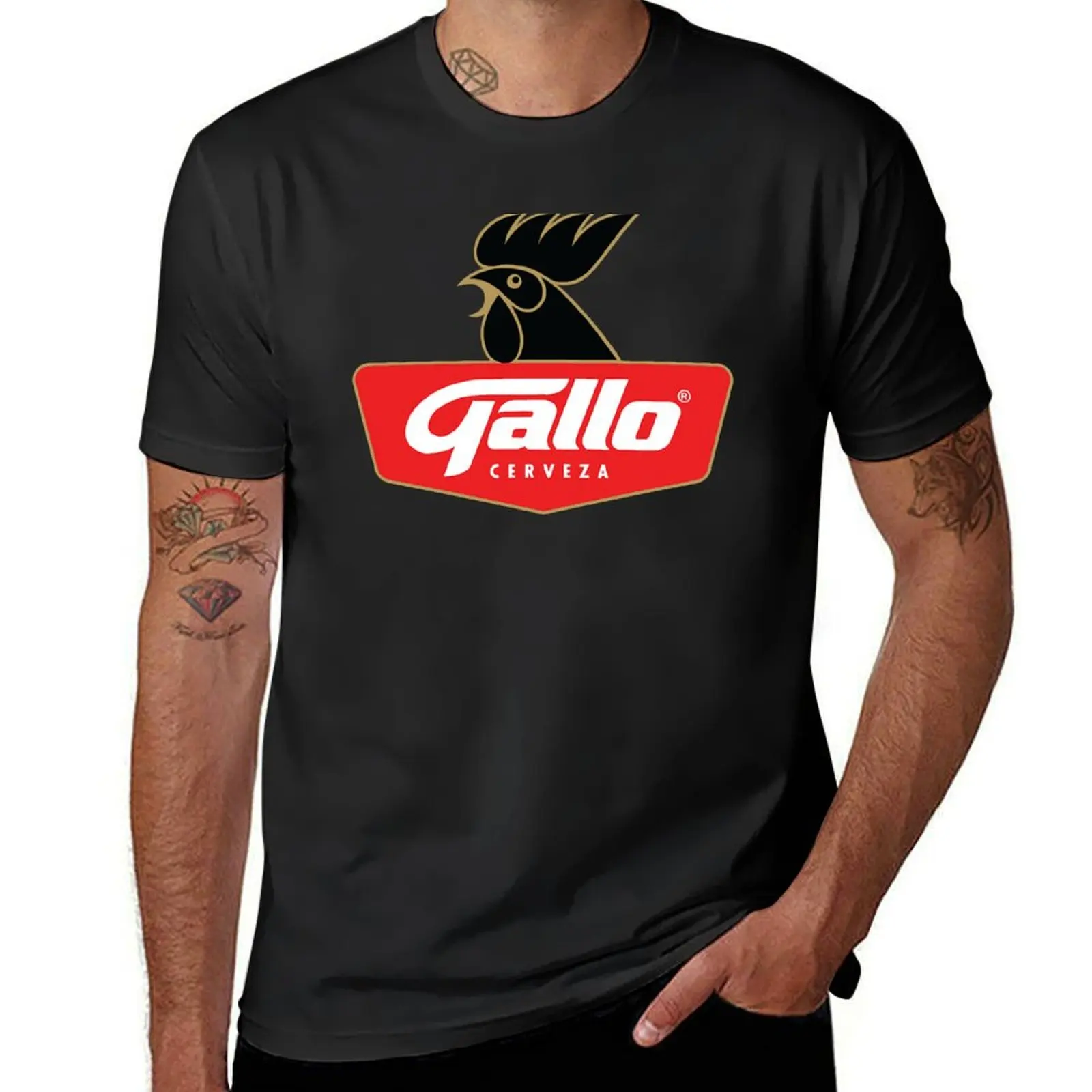 Cerveza Gallo - Guatemala Beer chapin T-Shirt anime for a boy quick-drying mens big and tall t shirts