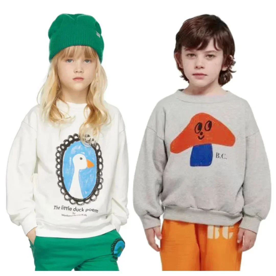 Sudaderas gruesas y cálidas para niños, sudaderas con capucha de lana, suéteres de invierno para bebés, ropa para niños, Tops informales de dibujos