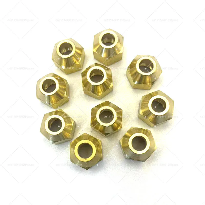 10Pcs M14 Hex Nut Horn Cap Replacement Parts For ZVS High Frequency Induction Heating Coil