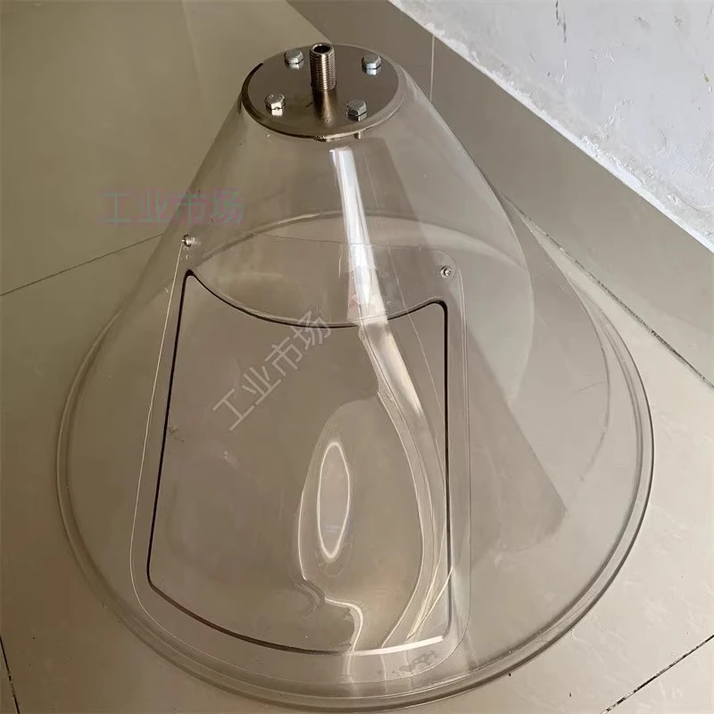 

Bucket welding cap 250kg Kg triangular conical transparent welding wire dust cover for robot