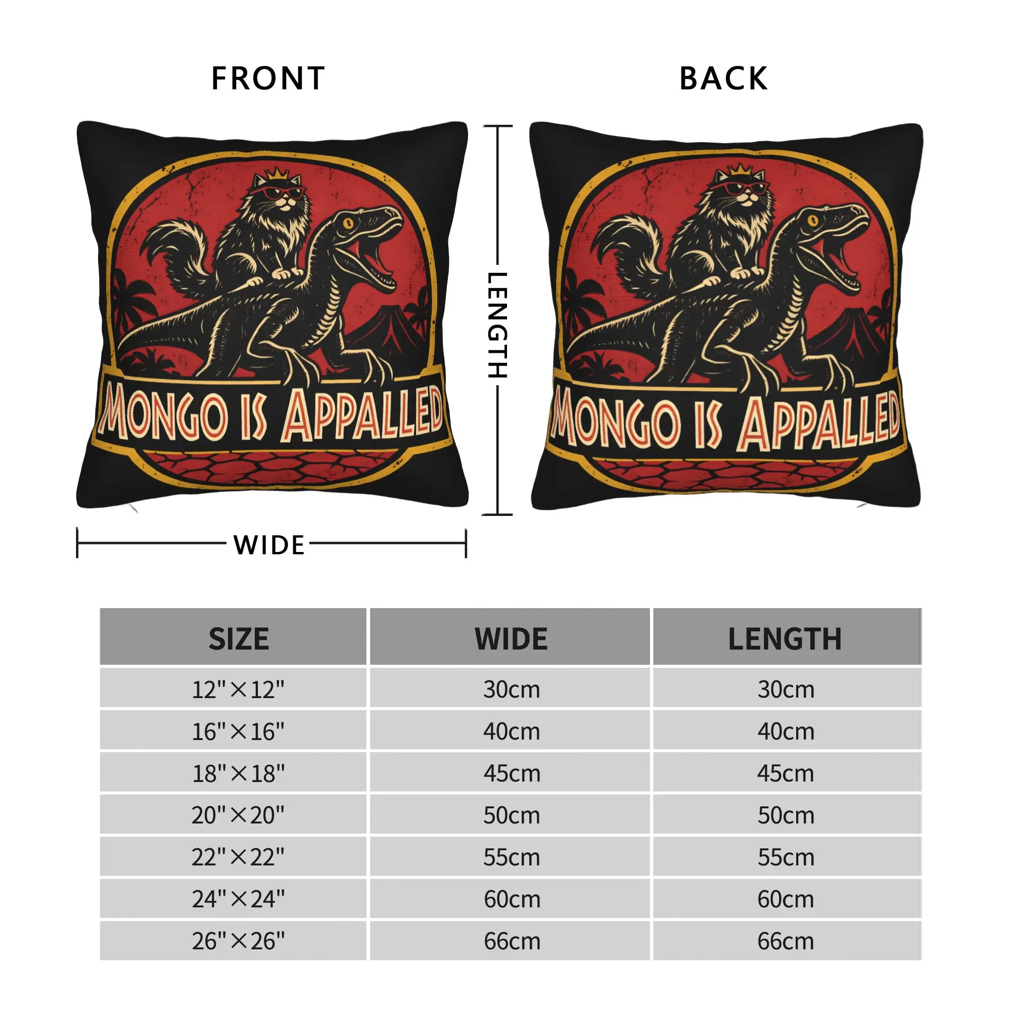 Dungeon Crawler Carl Mongo Is Appalled Princess Donut Pillow Cover  Retro Trendy Pillow Case For Chair Comfy Pillowcases Gift