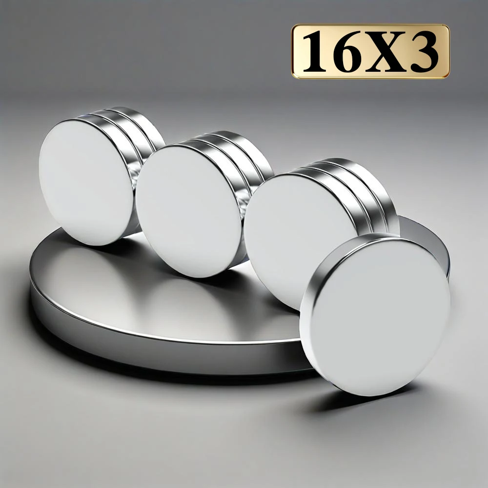 16 x 3 mm Imans Kühlschrankmagnete für DIY-Büro, Whiteboard, Werkstatt, geeignete Werkzeuge, Zuhause, Arbeitsplatz