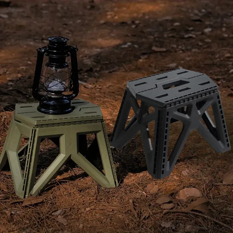 Outdoor Small Stool Portable Folding Stool High Load Bearing Durable Small Chair Fishing Stool Beach Stool Camping Stool