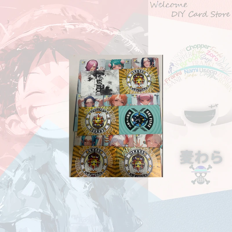 Japanese Anime ONE PIECE FAX SSP YN CZ Card Set Vinsmoke Reiju Perona Nefertari D. Vivi Boa Hancock Yamato Collectible Cards