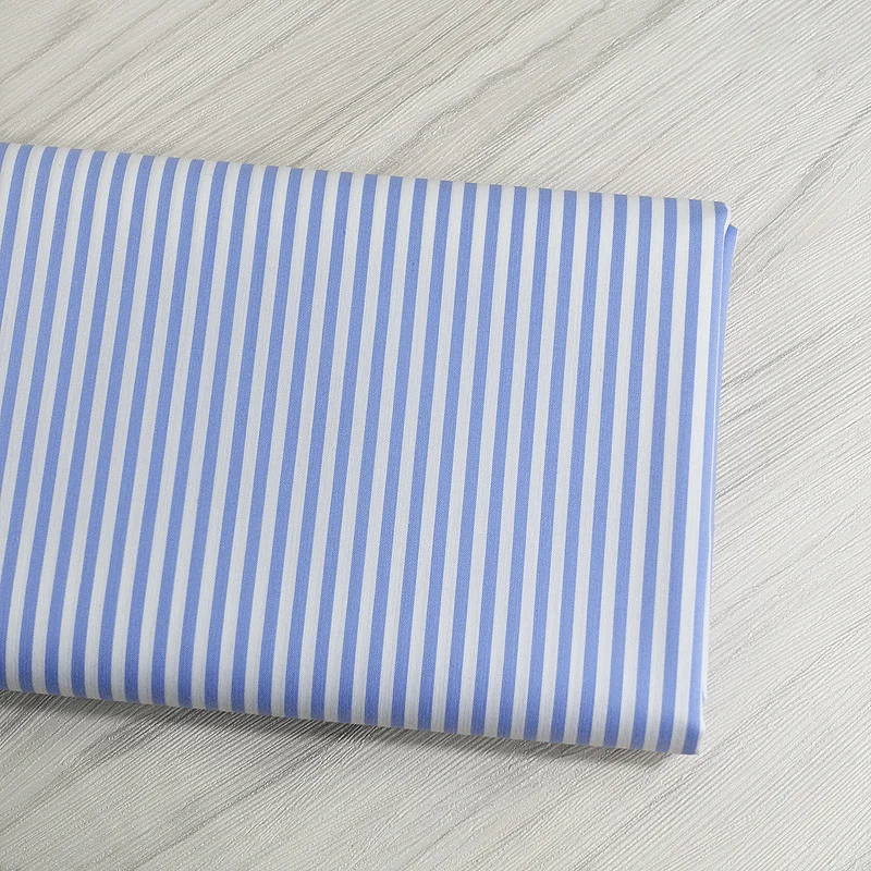 40S Stripe Series Printed Stretch Fabric 145cm Wide Quilted children\'s Fabric DIY Sewing women\'s men\'s Fat Baby Clothes Fabric