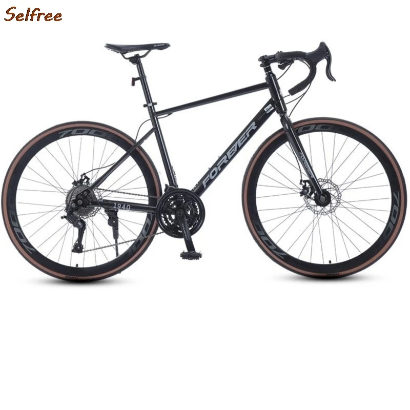 selfree road bike student bent handlebar internal alignment ultra lightweight ultra light fast road racing bike folding bicycles