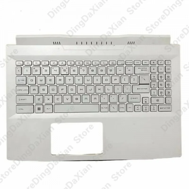 

D For MSI Sword 15 A11UE A11UD A12UE MS-1581 Palmrest Cover Backlight Keyboard