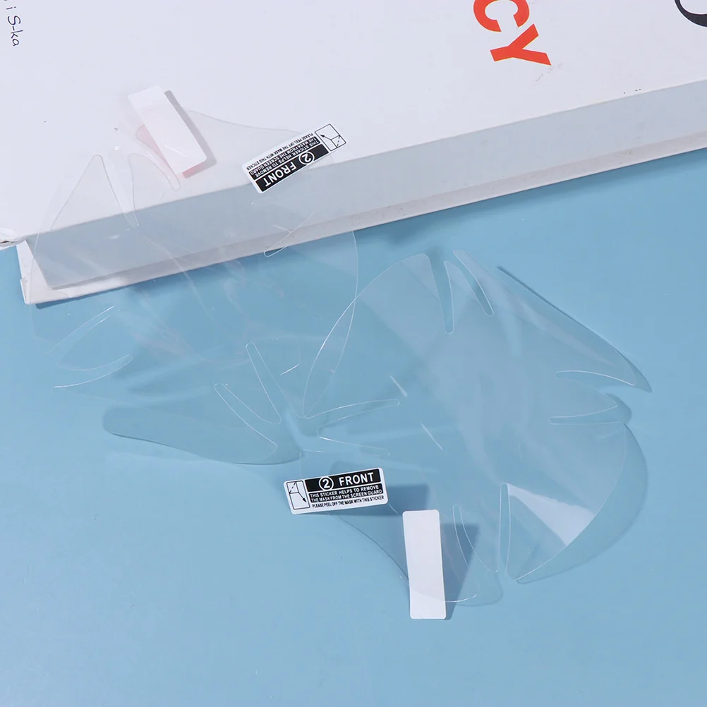 

8pcs Door Protector Film Transparent Pvc Self-Adhesive Scratch Resistant Wearproof Auto Handle Cover For Cars Waterproof Durable