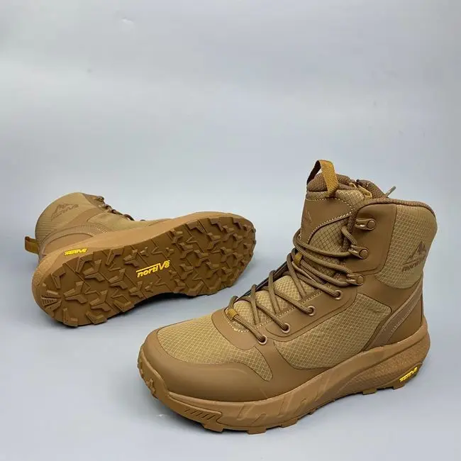 2025 New Mens Tactical Boots Waterproof Military Boots Ankle Hiking Shoes Outdoor Size Boots Walking Shoes