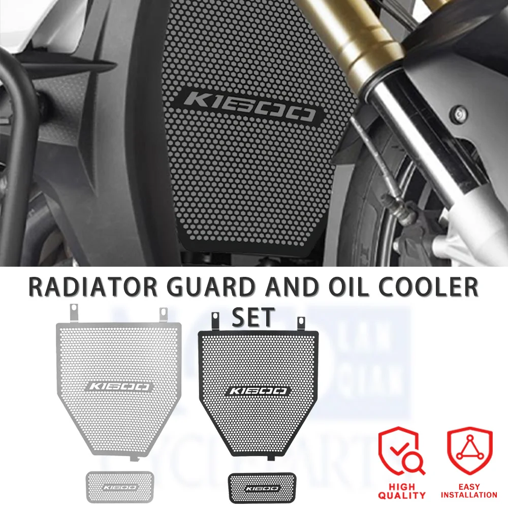 

2023 2022 2021For BMW K1600GT K1600GTL EXCL K 1600GT K1600 BAGGER Motorcycle Guard Grille Radiator Cover Grill Guard Protector