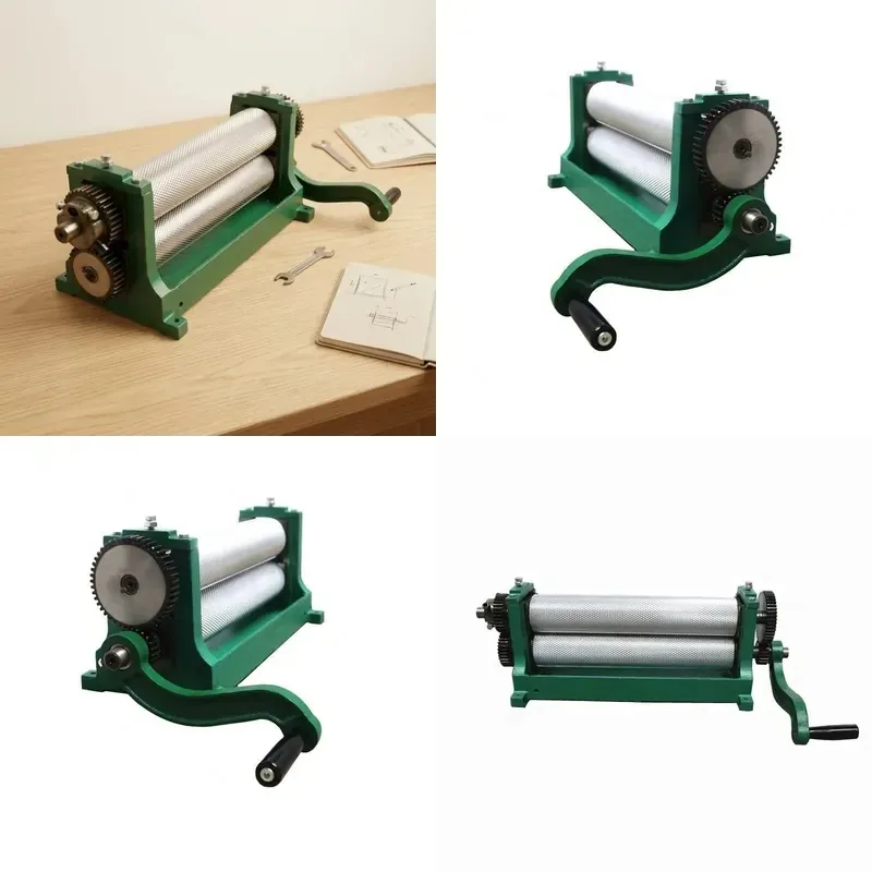 Aluminum Alloy Roller Manual Beeswax Embossing Machine Honeycomb Basic Production Equipment