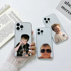 Funny Babaite Hasbulla Phone Case For iPhone 15 14 13 12 11 Mini Pro Max X XR 7 8 Plus Transparent Cover