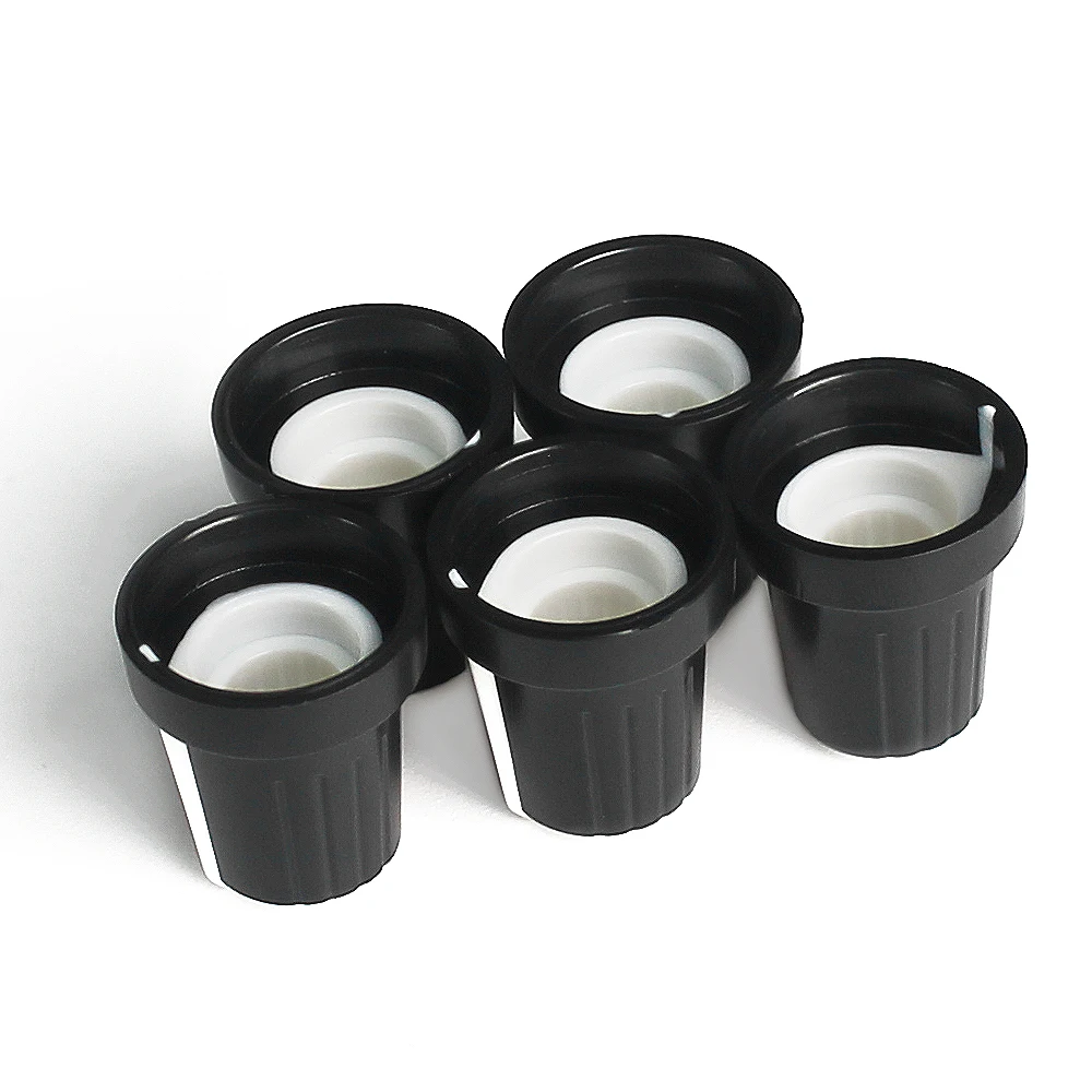 5 قطعة WH148 الجهد مقبض الباب غطاء AG2 15*17 مللي متر الأبيض البلاستيك المقابض البرقوق مقبض عدة