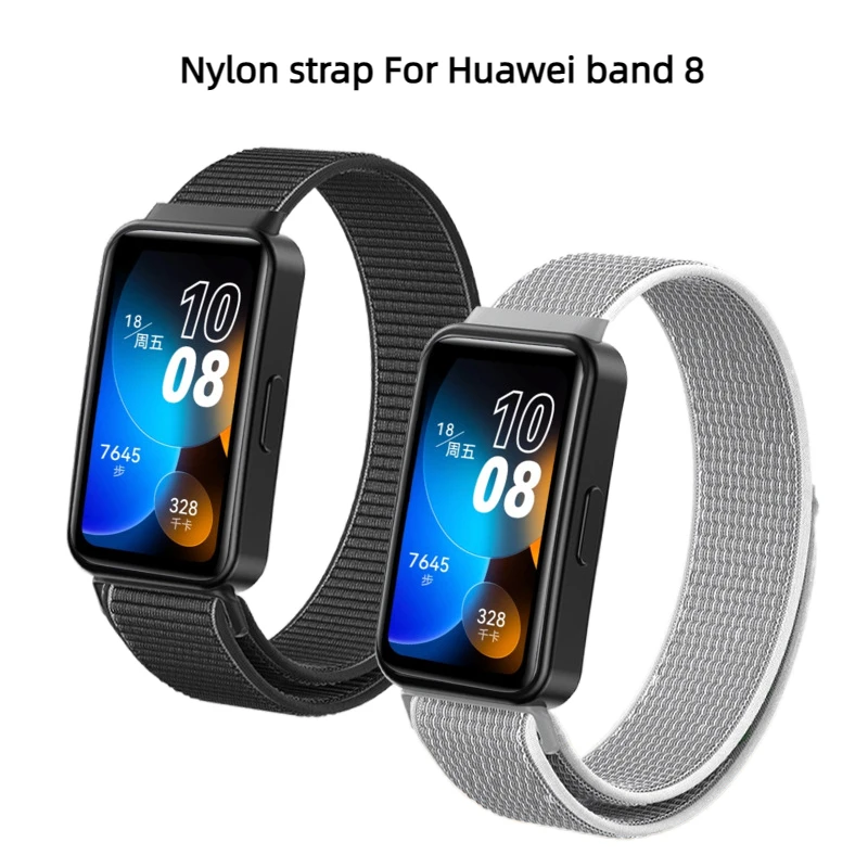 

Нейлоновый ремешок для Huawei Smart Band 8, сменный браслет Correa, спортивный ремешок для часов HUAWEI Band 8, ремешок, аксессуары для умных часов