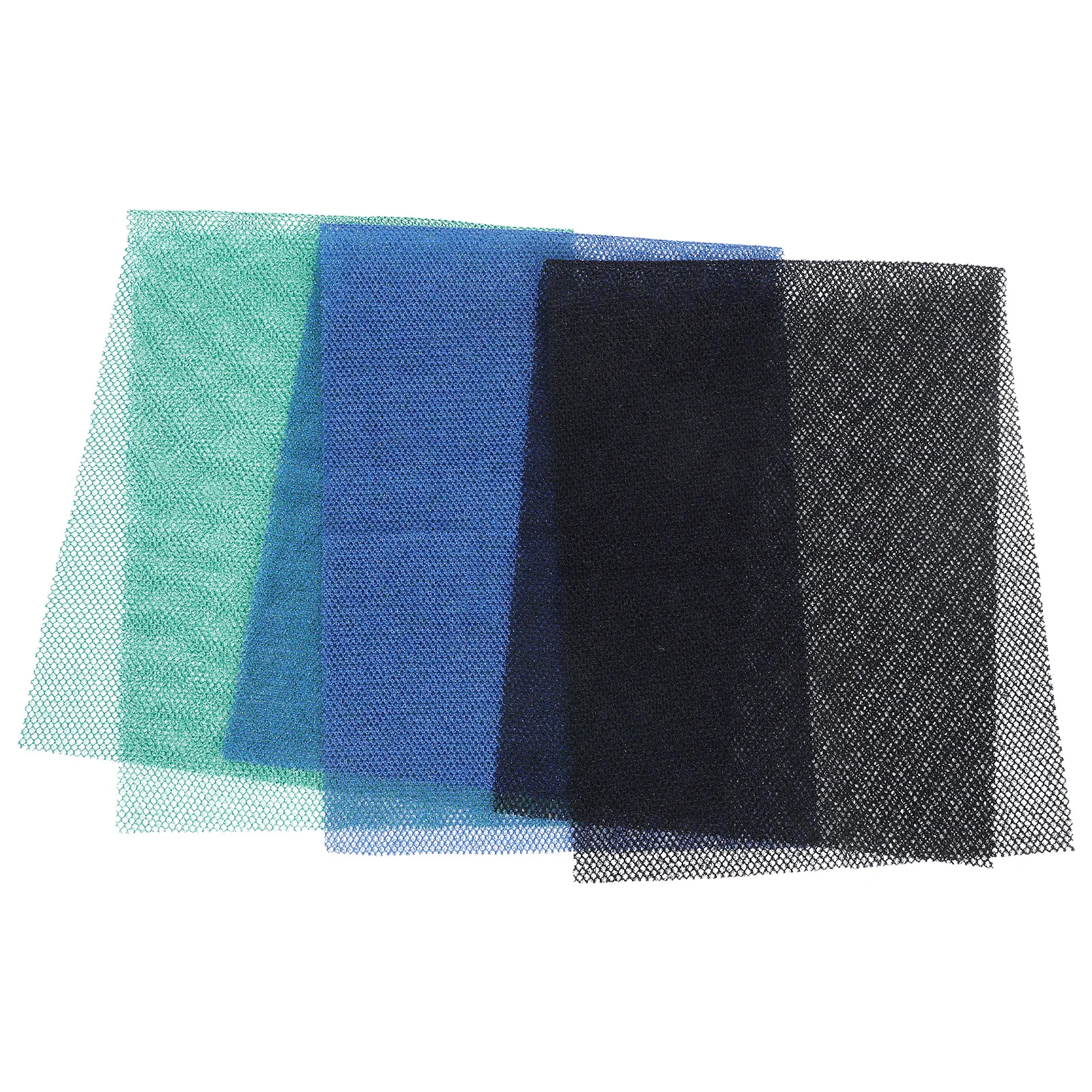 

3pcs African Net Sponge Bath Scrubber Exfoliating Shower Cleaner Durable Lightweight Travel Skin Smoother Daily Use