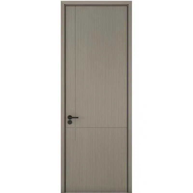 

Door Solid wood door Inner opening Invisible swing Room baking Minimalist composite Flat lacquered