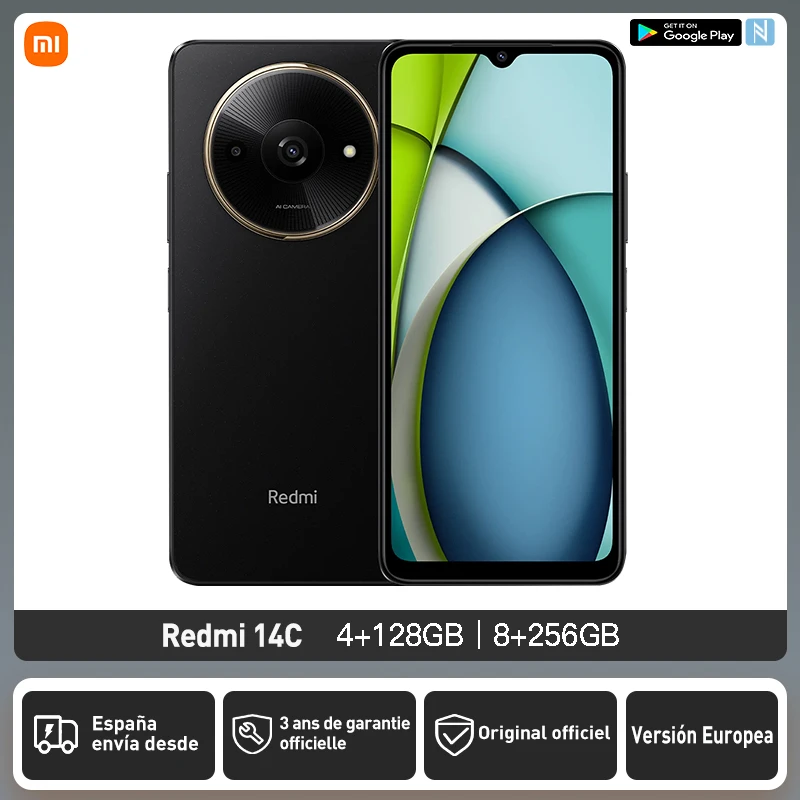 Xiaomi Redmi 14C European Version 4GB+128GB MediaTek Helio G81-Ultra 6.88