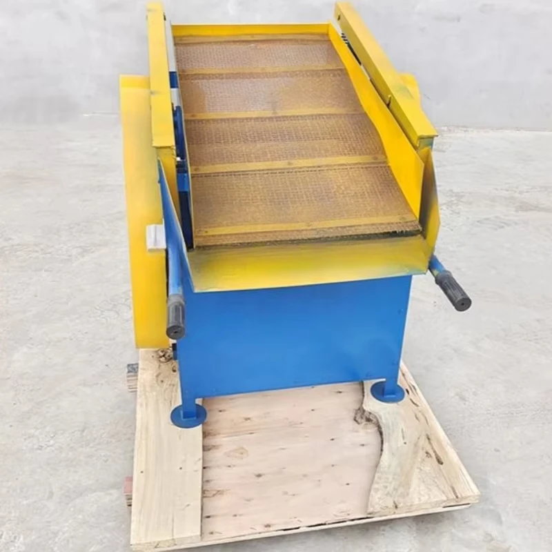 Automatic Sand Vibrating Screen Sieve Machine India Sand and Stone Separating Machine for Building