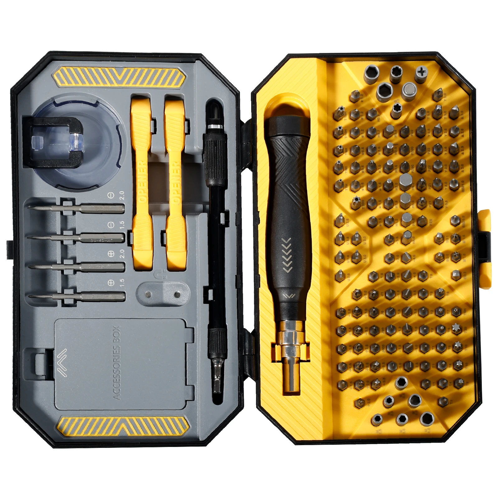 

Screwdriver Set Precision Laptop Screwdriver Kit with Adjustable and Anti Slip Handle Professional Computer Repair Kit