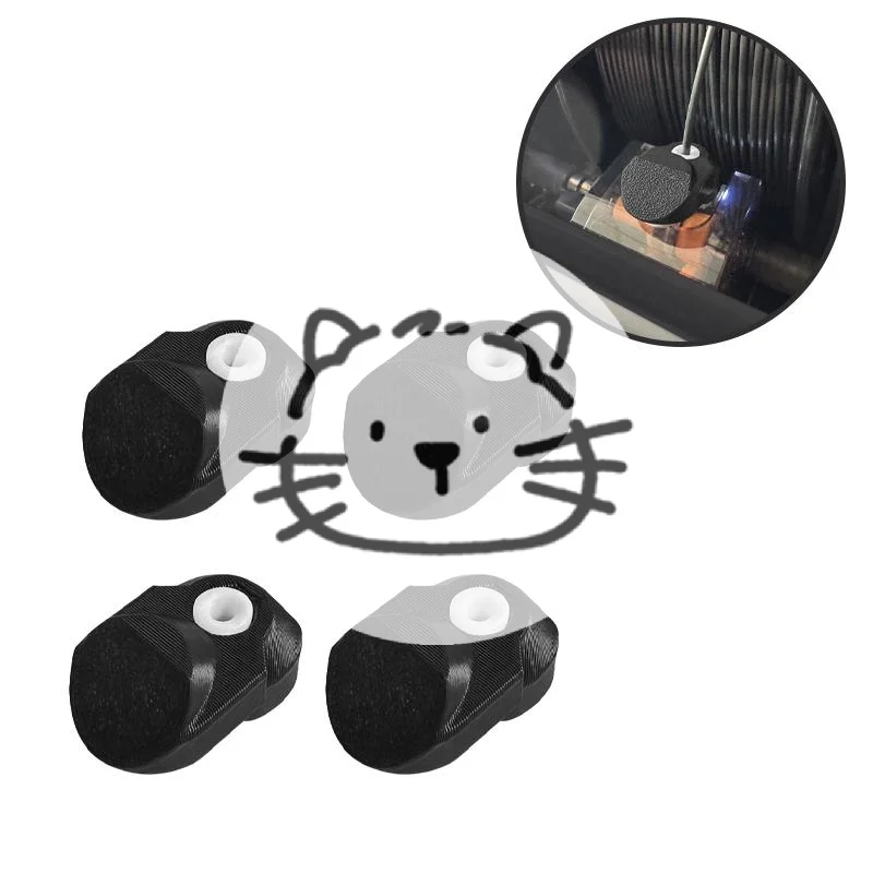 

New 4PCS 3D Printer DIY Accessories AMS Upgrades Panda AMS Guard Inlet Ring Protector For Bambu Lab X1C P1S P1P