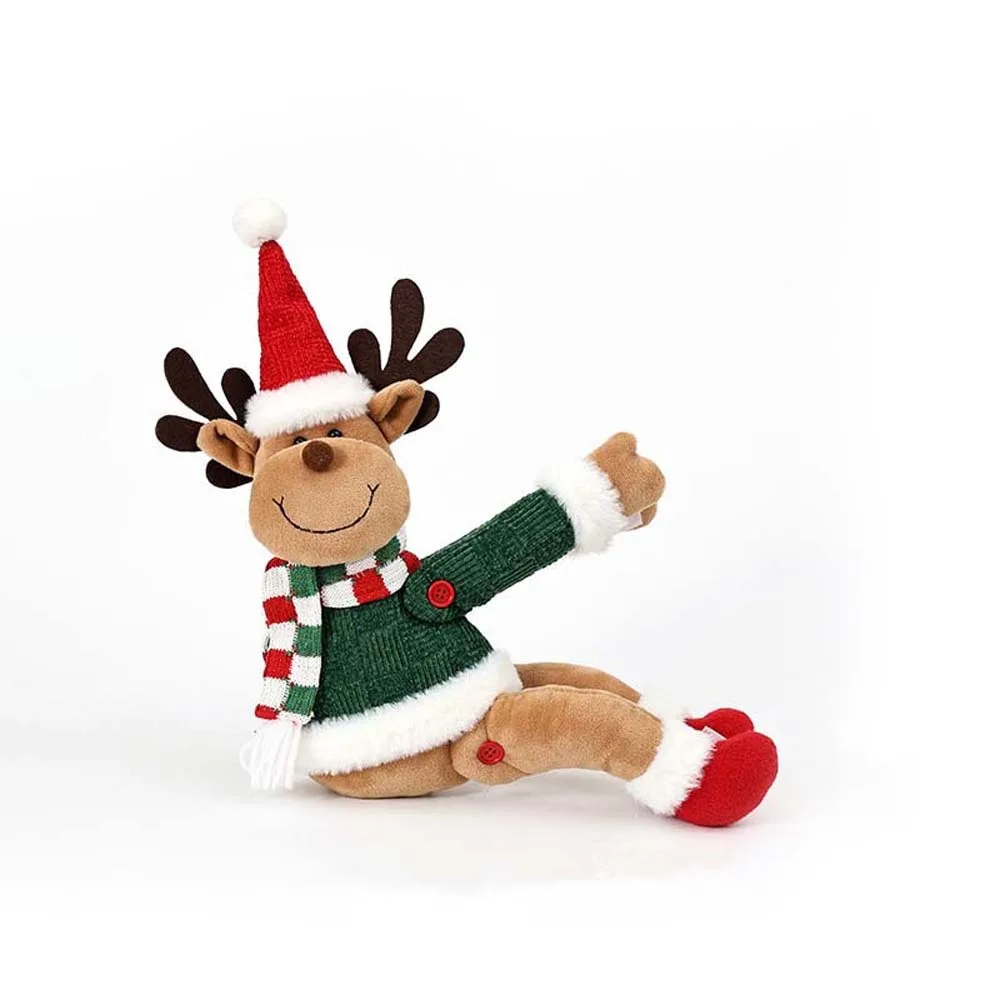 Creative Design Christmas Curtain Tieback Bright Color Soft Xmas Curtain Buckle Cute Durable Cartoon Window Fastener