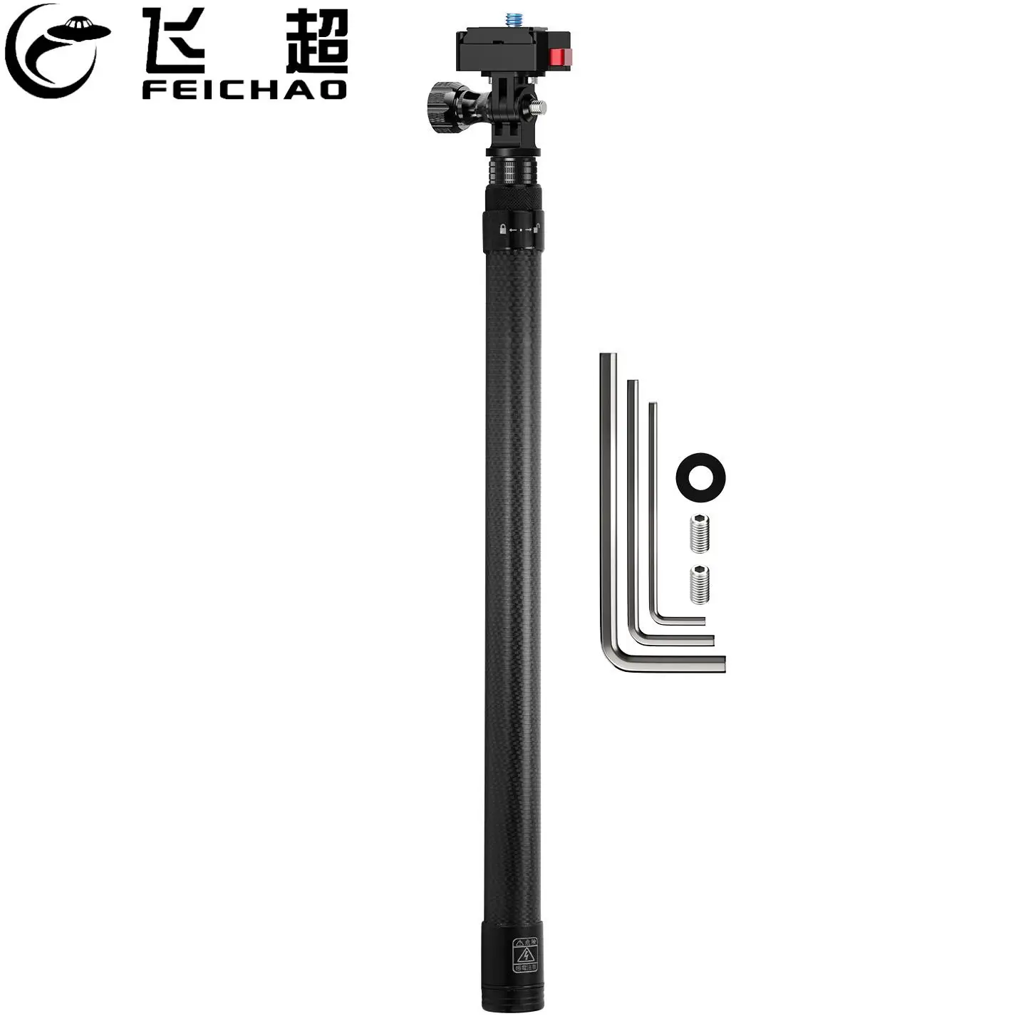 Multi Functional Carbon Fiber Selfie Stick For Bike Bicycle Motorcycle Shooting Mount for Insta360 X4/X5/X6 for DJI OSMO 360 II