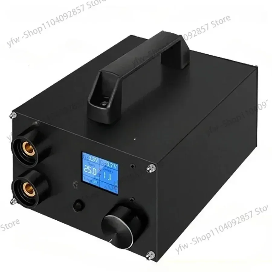 250 Gears Spots Welding Machine Double Capacitors Energy Storage Dual-pulse Welding 0.3mm Nickel Sheet 18650 Battery Spot Welder