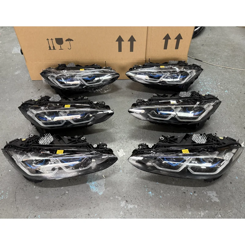 Original Second-Hand for BMW 4 Series  Headlights for G22 G23 G26 Models for 425i 440i 430i Cars 6000k Color Temperature