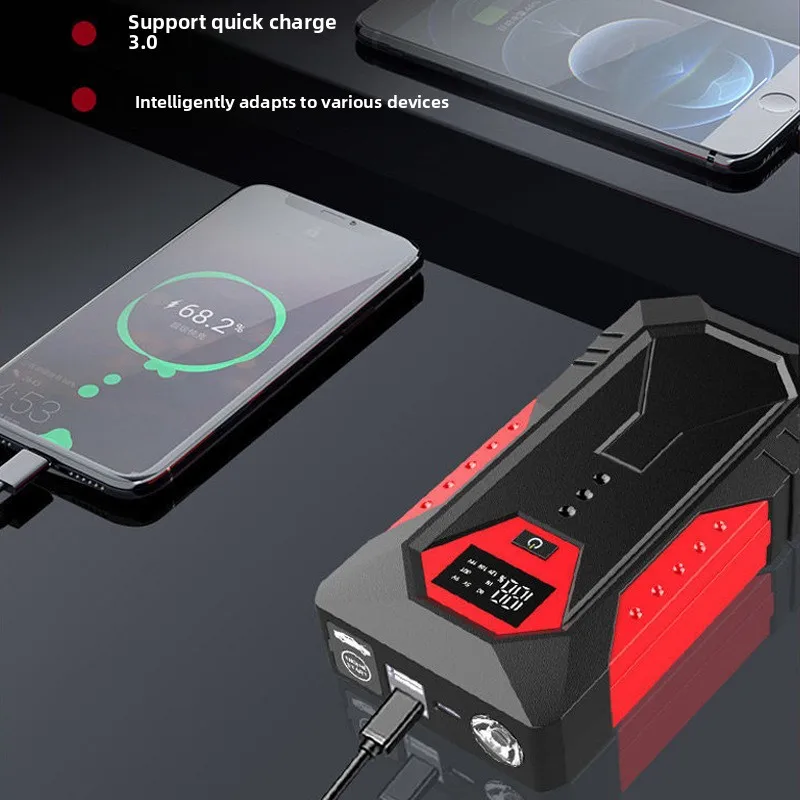 

for Car emergency starting power supply, inflation pump integrated machine, car mounted power bank, emergency battery connection