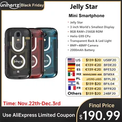 Мини-смартфон Unihertz Jelly Star на Android 13, 8 + 256 ГБ, 48 МП