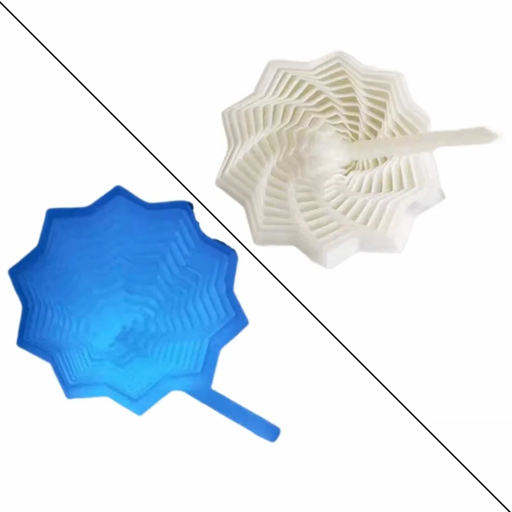 

3D Printing Fractal Fidget Star Model Visual Illusion Geometric Design Spirals Sensory Toy Relaxation Expanded AntiAnxiety Toy