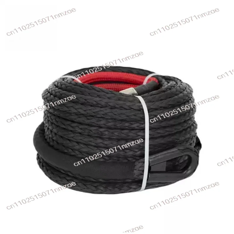 For Vehicle Off-Road 12mmx12m Winch Rope Tow Car Accessories Off Road Trailer Strap Synthetic Towing Rope