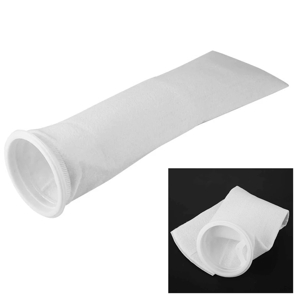 Filter Bag Pool Skimmer Filter Socks For Aquariums Freshwater IBC Tank CAP 100 Μm Swimming Pool Filter Socks