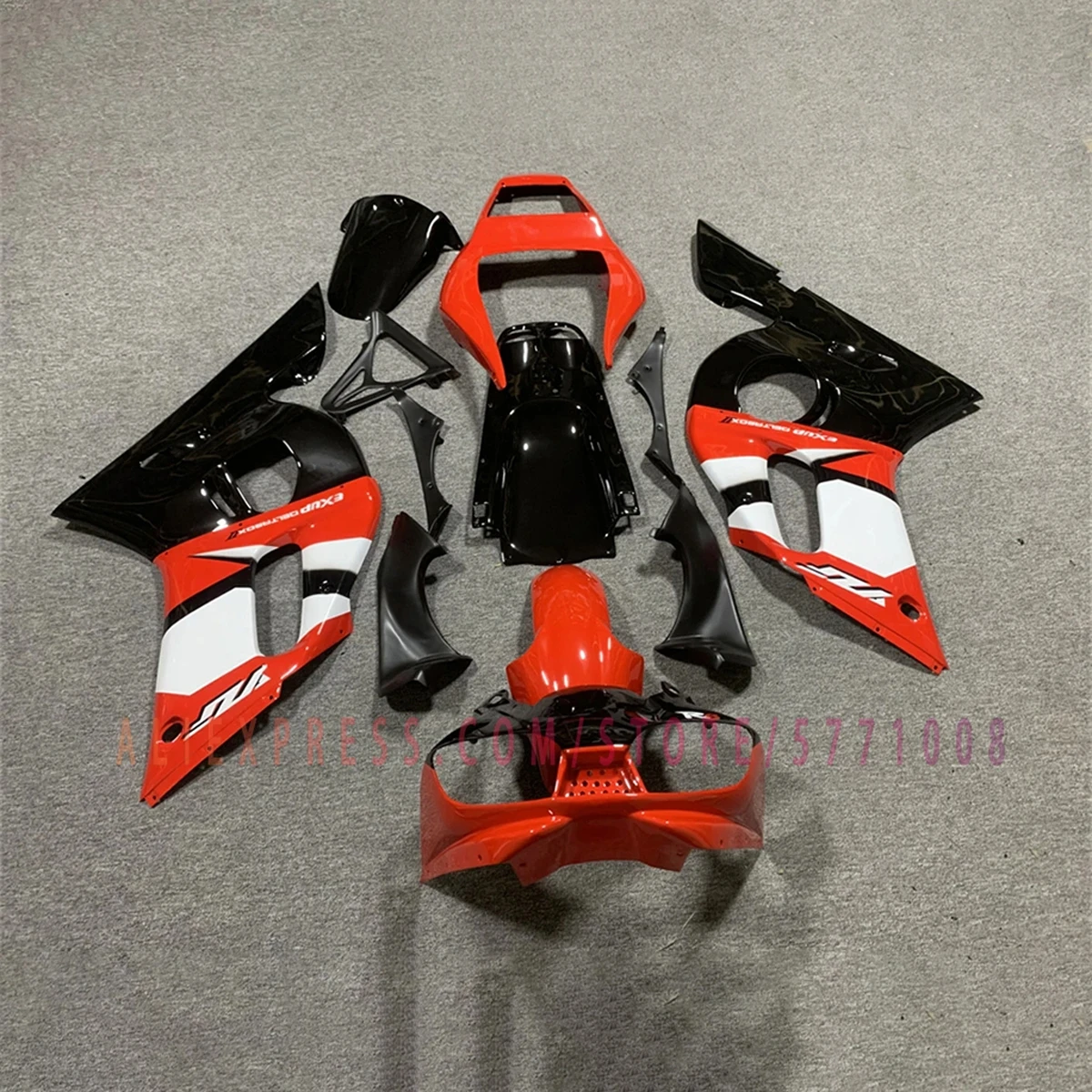 For YZF R6 1998-2002 Motorcycle Fairing Kit Injection Molded ABS Painted Fairings Bodywork Cowling White Red Black