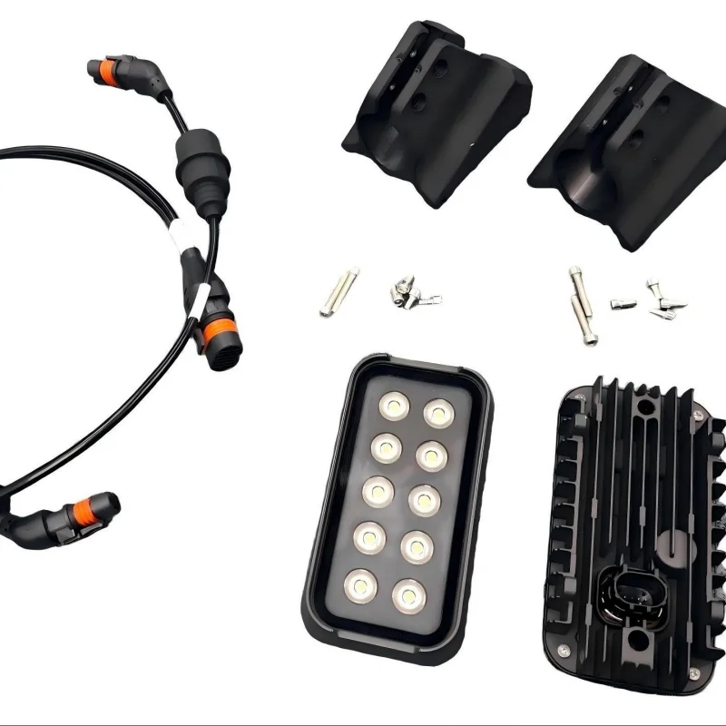 مجموعة الإضاءة الليلية بدون طيار DJI T50، ضوء ملء عالي السطوع + ستروب ملاحة، 2 ° /20 ° زووم، -10 ℃ إلى 50 ℃ درجة حرارة العمل #4