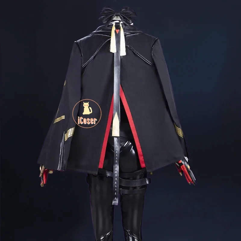 ICoser Zenless Zone Zero Evelyn Chevalier Cosplay disfraz peluca uniforme chaqueta sombreros pendientes Lyra estrellas Halloween para mujeres