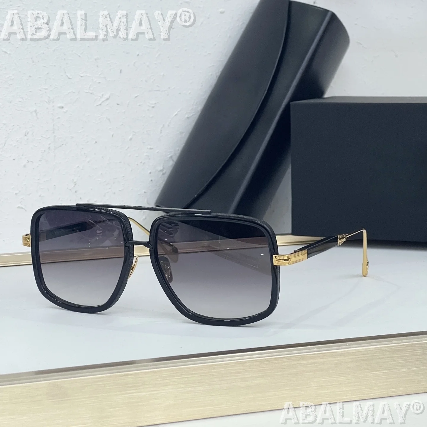 THE MACH ONE II نظارات شمسية عالية الجودة للرجال والنساء طراز UV400 ريترو موضة تصميم خاص نظارات شمسية مع صندوق