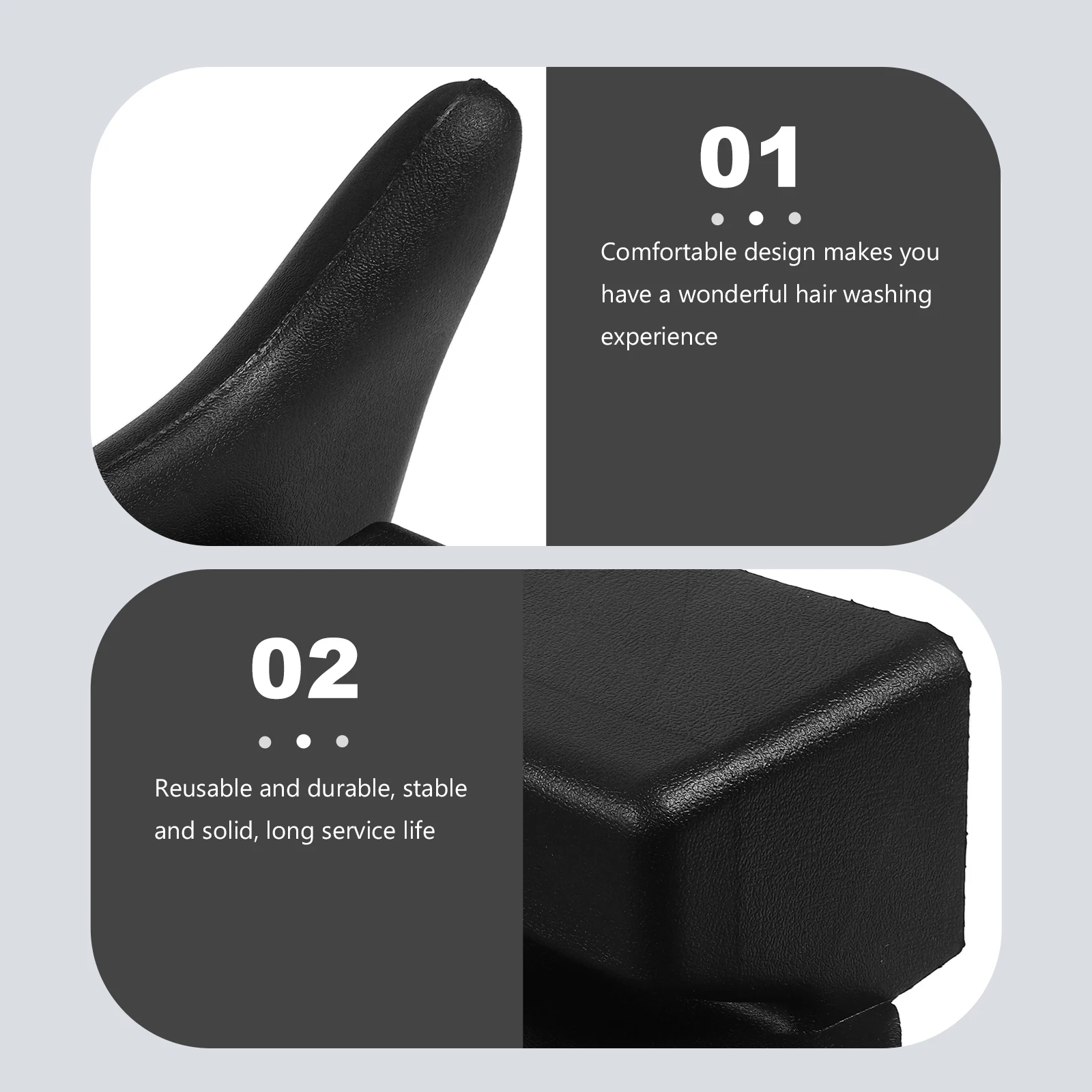 

Shampoo Bowl Pillow Neck Rest For Hair Washing Reusable Salon Cushion Spa Bathtub Pillows Hair Salon Supplies Bath Head