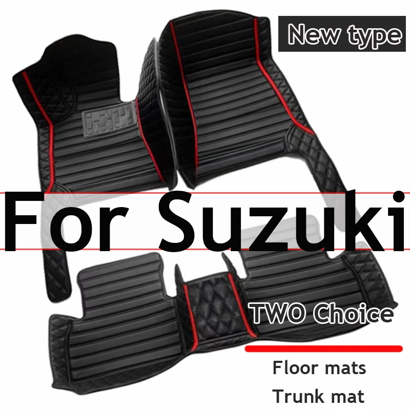 Car floor mats for Suzuki Grand Vitara (Four doors) 2006 2007 2008 2009 2010 2011 2012 2013 2014 2015 2016 2017 auto automobile