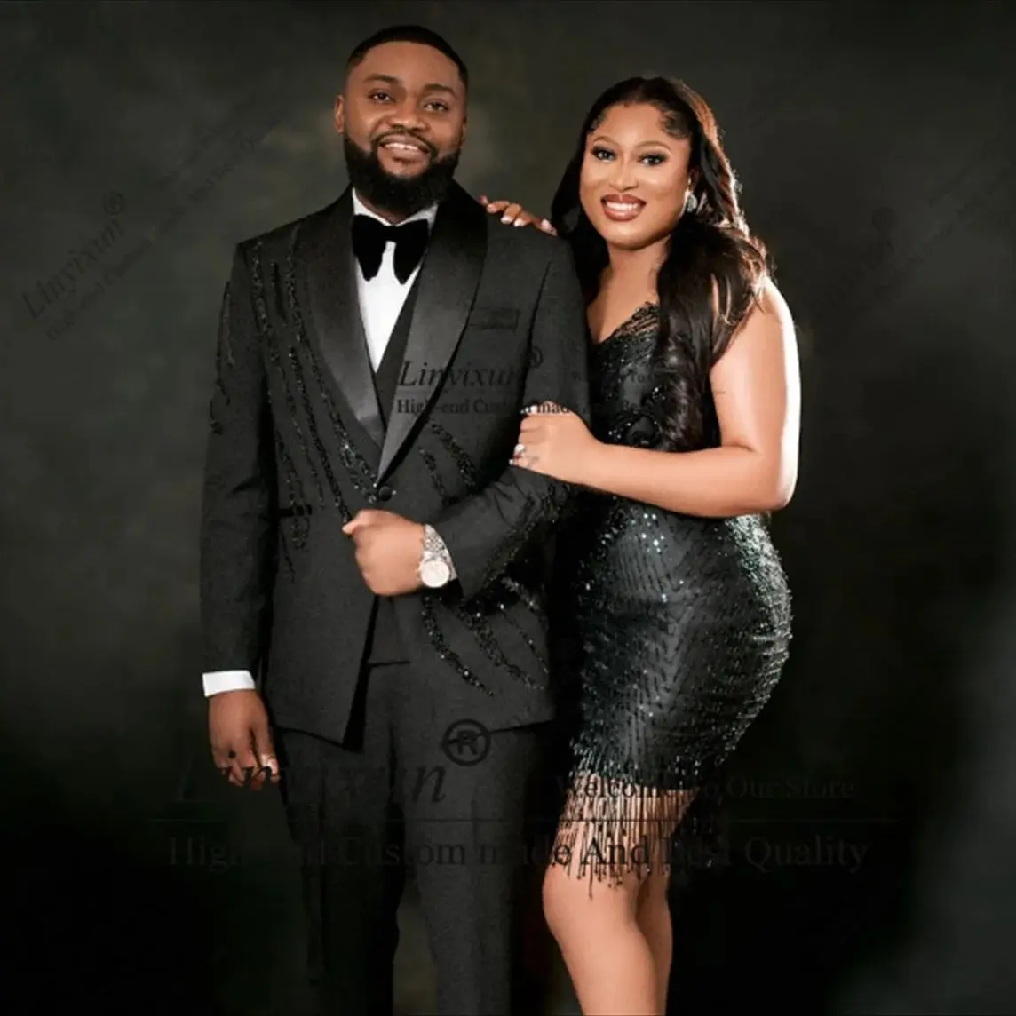 

Красивые смокинги с бриллиантами из бисера, мужские костюмы, комплект из 3 предметов, свадебный жених, ужин, вечеринка, мужские пиджаки для выпускного вечера, индивидуальные trajes para hombre