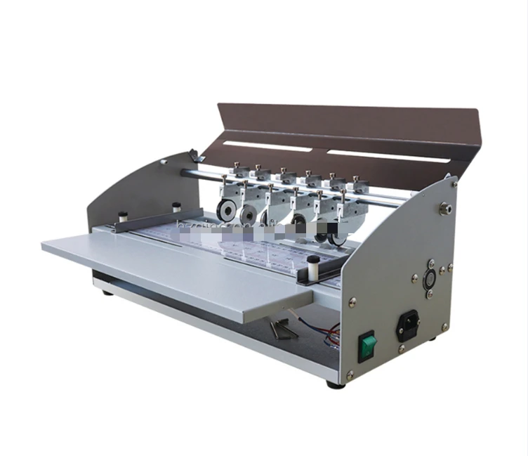 New Type Electric Paper Creasing Perforating Cutting Machine for H500