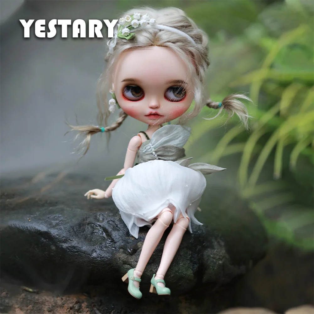 

YESTARY BJD Doll Accessories Clothing For 1/3 1/4 1/6 Blythe Fairytale Style Doll Dresses DIY Material Pack For OB27 Dolls Gifts